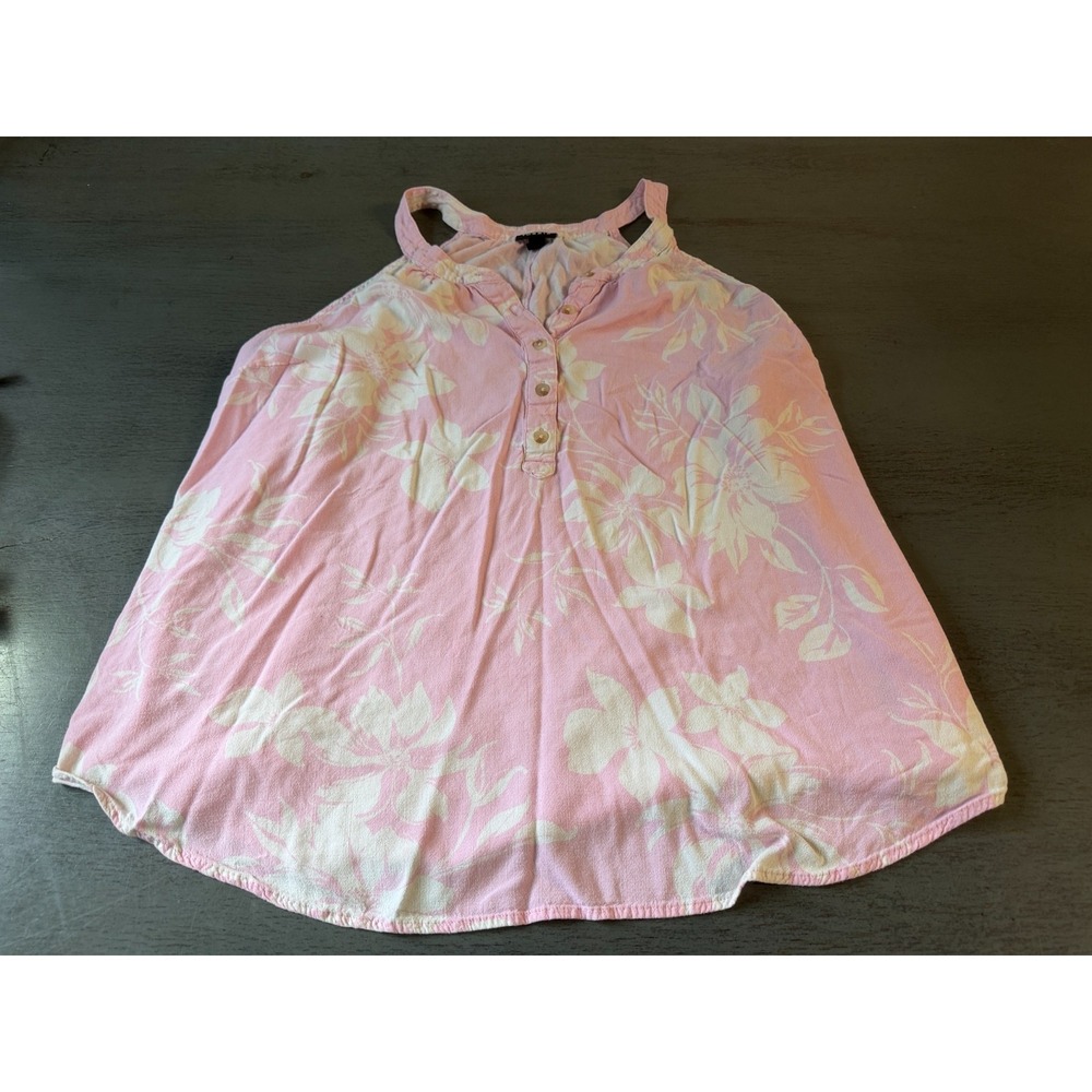 pink white TORRID plus size tank top 2